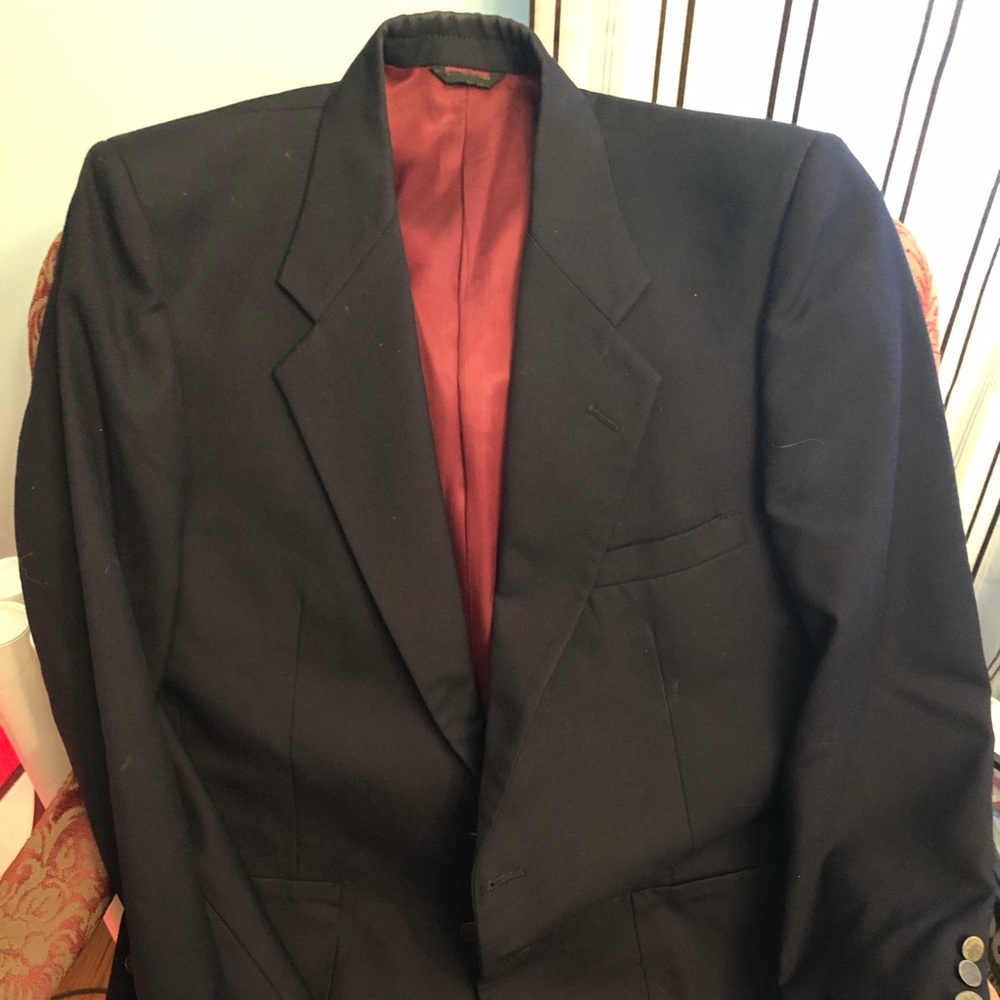 Black sports coat